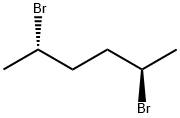 (2R,5S)-2,5-Dibromohexane Struktur