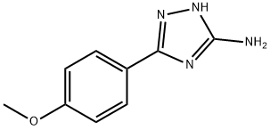 5-(4-Methoxyphenyl)-4H-1,2,4-triazol-3-amine Structure