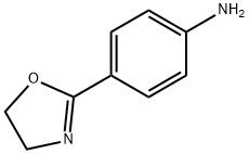 4-(4,5-ジヒドロ-1,3-オキサゾール-2-イル)アニリン 化学構造式