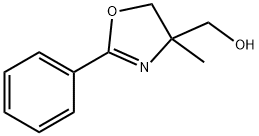 (4-Methyl-2-phenyl-4,5-dihydro-1,3-oxazol-4-yl)methanol Struktur