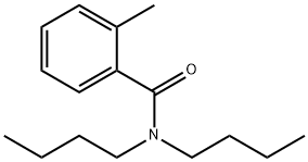 N,N-dibutyl-2-methyl-benzamide Struktur
