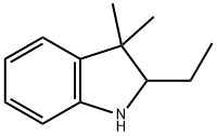 2-エチル-3,3-ジメチルインドリン 化学構造式