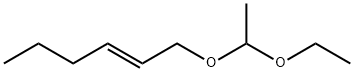 (E)-1-(1-ethoxyethoxy)hex-2-ene Struktur