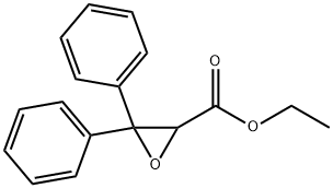 ethyl 3,3-diphenyloxirane-2-carboxylate Struktur