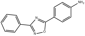 4-(3-phenyl-1,2,4-oxadiazol-5-yl)aniline Struktur
