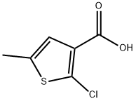 2-CHLORO-5-METHYLTHIOPHENE-3-CARBOXYLIC ACID Structure