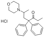 phenadoxone hydrochloride Struktur