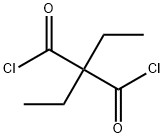 DIETHYLMALONIC ACID DICHLORIDE 化学構造式