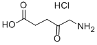 5-アミノレブリン酸塩酸塩 化学構造式