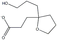 テトラヒドロ-2-フラン-1-プロパノールプロピオナート 化学構造式