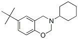 6-tert-butyl-3-cyclohexyl-3,4-dihydro-2H-1,3-benzoxazine Struktur