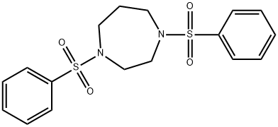 1,4-bis(benzenesulfonyl)-1,4-diazepane Structure
