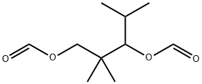 2,2,4-trimethylpentane-1,3-diyl diformate Struktur
