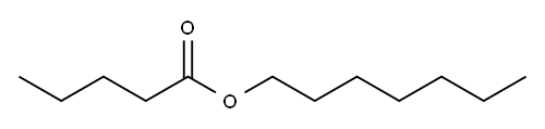 戊酸庚酯, 5451-80-9, 结构式