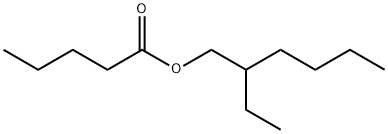 吉草酸2-エチルヘキシル 化学構造式