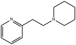 2-[2-(1-ピペリジニル)エチル]ピリジン 化学構造式