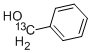 苄醇-Α-13C 结构式