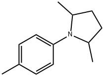 (CIS/TRANS)-2,5-DIMETHYL-1-N-(4'-METHYL)PHENYLPYRROLIDINE Struktur