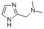 1-(1H-咪唑-2-基)-N,N-二甲基甲胺 结构式