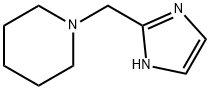 1-(1H-IMIDAZOL-2-YLMETHYL)-PIPERIDINE,54534-82-6,结构式