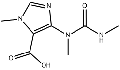 Caffeidinecarboxylic acid Struktur