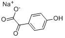 4-ヒドロキシベンゾイルぎ酸ナトリウム 化学構造式