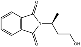 2-[(1S)-3-羟基-1-甲基丙基]-1H-异吲哚1,3(2H)-二酮, 545376-10-1, 结构式