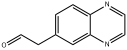 6-Quinoxalineacetaldehyde Struktur