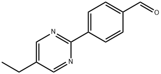 Benzaldehyde, 4-(5-ethyl-2-pyrimidinyl)- (9CI) Struktur
