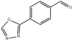 4-(1,3,4-オキサジアゾール-2-イル)ベンズアルデヒド 化学構造式