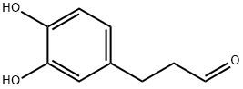 3-(3,4-二羟基苯基)丙醛, 545442-98-6, 结构式