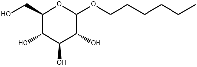 hexyl D-glucoside Structure