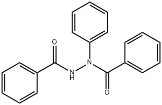 Benzoic acid 1-phenyl-2-benzoyl hydrazide Struktur
