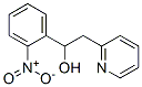 1-(2-nitrophenyl)-2-pyridin-2-yl-ethanol 结构式