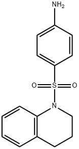 4-(3,4-ジヒドロキノリン-1(2H)-イルスルホニル)アニリン 化学構造式
