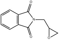 N-(2,3-环氧丙基)邻苯二甲酰胺,5455-98-1,结构式