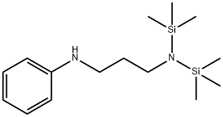 N,N-ビス(トリメチルシリル)-N'-フェニル-1,3-プロパンジアミン 化学構造式