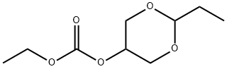 Carbonic acid, ethyl 2-ethyl-1,3-dioxan-5-yl ester (9CI) 结构式