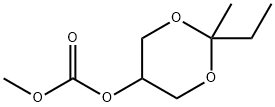 Carbonic acid, 2-ethyl-2-methyl-1,3-dioxan-5-yl methyl ester (9CI) 结构式