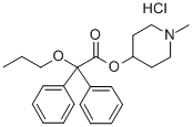 盐酸丙哌维林,54556-98-8,结构式