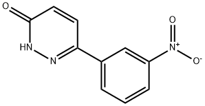 6-(3-硝基苯基)吡嗪-3(2H)-酮, 54558-01-9, 结构式