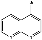 4-Bromo-1,8-naphthyridine Structure