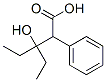 3-ethyl-3-hydroxy-2-phenyl-pentanoic acid Structure