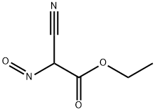 ethyl 2-cyano-2-nitroso-acetate Struktur