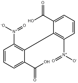 6,6'-Dinitrodiphenic acid Struktur