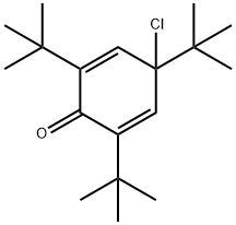5457-60-3 4-chloro-2,4,6-tritert-butyl-cyclohexa-2,5-dien-1-one