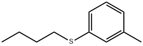 3-Methylphenylbutyl sulfide 结构式