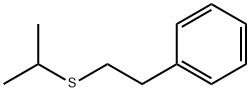 イソプロピル(フェネチル)スルフィド 化学構造式