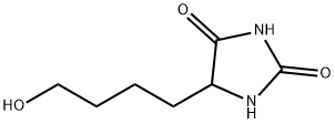 5-(4-羟基丁基)咪唑烷-2,4-二酮,5458-06-0,结构式
