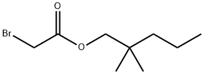 2,2-dimethylpentyl 2-bromoacetate Structure